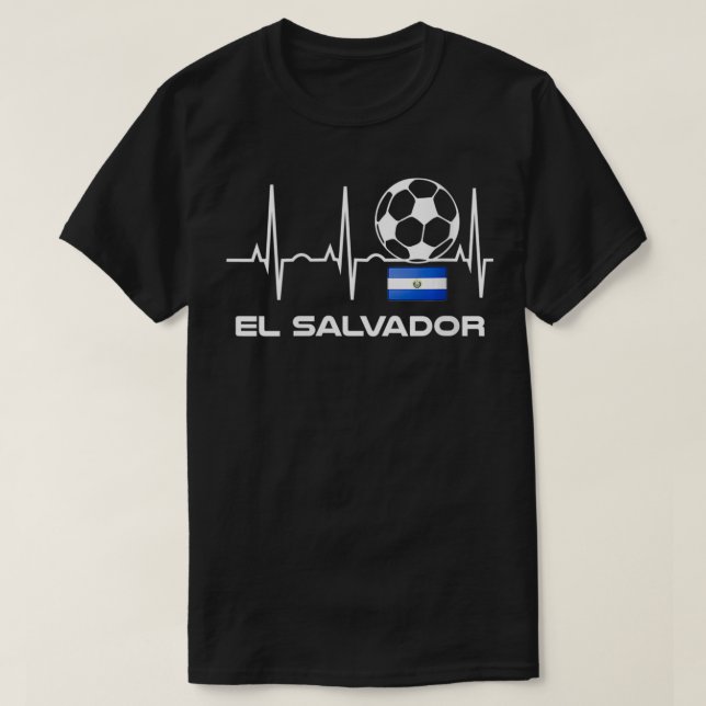 Camiseta Mulher El Salvador Futebol Jersey El Salvador Fut (Frente do Design)