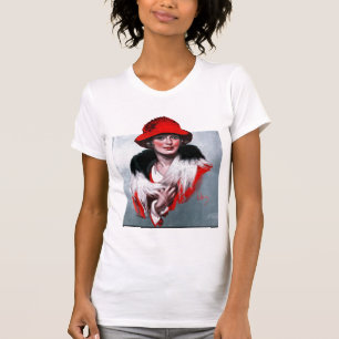 Camiseta Mulher em Red Hat