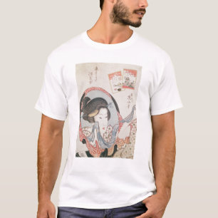 Camiseta Mulher em seu espelho, c.1830 publicado
