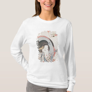 Camiseta Mulher em seu espelho, c.1830 publicado