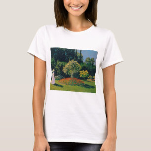 Camiseta Mulher em um Jardim, Monet