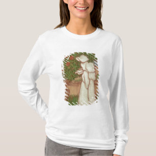 Camiseta Mulher em um vestido branco, 1896