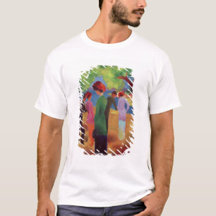Camiseta Mulher em uma jaqueta verde, 1913