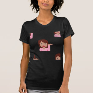 Camiseta mulher emoji