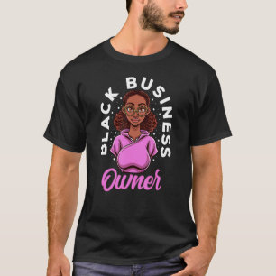 Camiseta Mulher empresária do Black Business Owner Lady Ceo