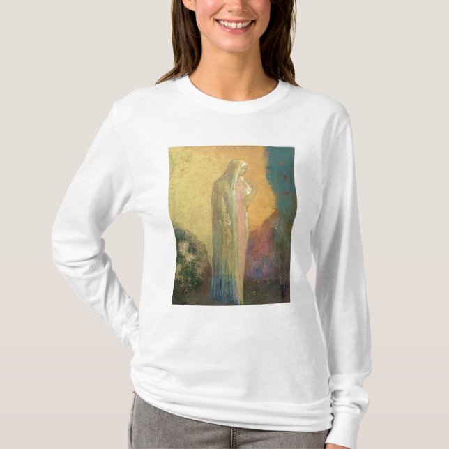 Camiseta Mulher encoberta estando (Frente)