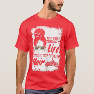 Camiseta Mulher Engraçada Biker Namorada Biker Acc