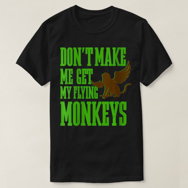 Camiseta Mulher Engraçada Mágica Mágica de OZ Feiticeira Má (Frente do Design)