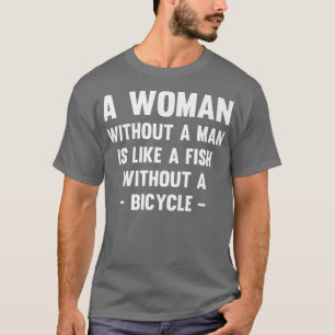 Camiseta Mulher Engraçada Sem Igualdade Feminista Do Homem