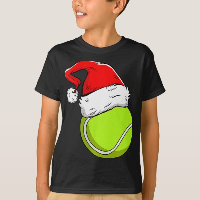 Camiseta Mulher Engraçado Tênis do treinador Gift Ball Chri (Frente)