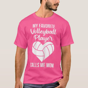 Camiseta Mulher: Equipe de Voleibol Cota para Mãe de um Vol