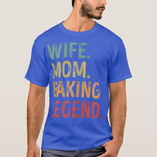 Camiseta Mulher Esposa Mãe Fazendo Lenda