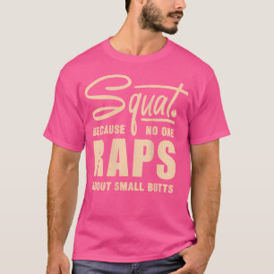 Camiseta Mulher Esquadra Porque Ninguém Rap Sobre Pequenos