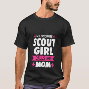 Camiseta Mulher Favorita Garota Me Chama Mãe Escoteiro Dau