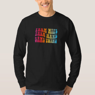 Camiseta Mulher Fazendeira Trabalhador Rural Mesma Coisa A