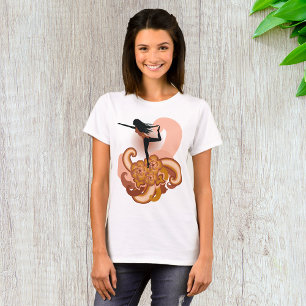 Camiseta Mulher Fazendo Yoga