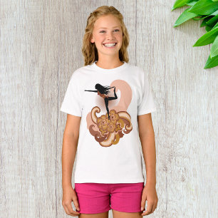 Camiseta Mulher Fazendo Yoga