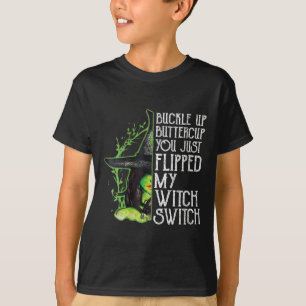 Camiseta Mulher Feiticeira Enfiada No Copo De Manteiga Que