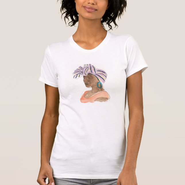 Camiseta Mulher Forte e Bonita (Frente)