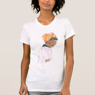 Camiseta Mulher Forte e Bonita Sorrindo