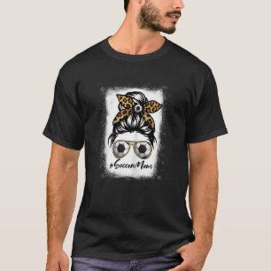 Camiseta Mulher Futebol Mãe Pedra Arma Leopardo Mãe D