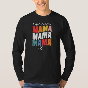 Camiseta Mulher Futebol Mama Mãe Para Mulheres Brincadeira