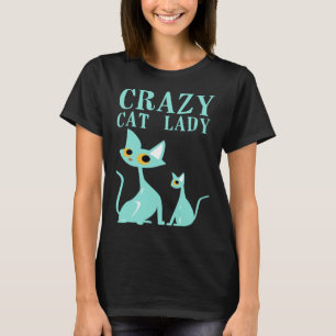 Camiseta Mulher Gatinho de Gato Louca, Gatinha