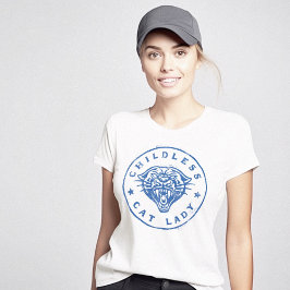 Camiseta Mulher-Gato Sem Fios Brava Orgulhosa Independente