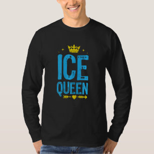 Camiseta Mulher Gelado Rainha Gelada Gelado Pesca Gelo Fi