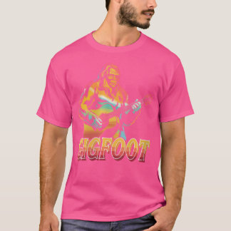 Camiseta Mulher Gigfoot Acústico Guitarra Sasquatch