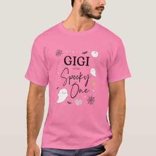 Camiseta Mulher Gigi Da Garota Spooky Primeiro Aniversário
