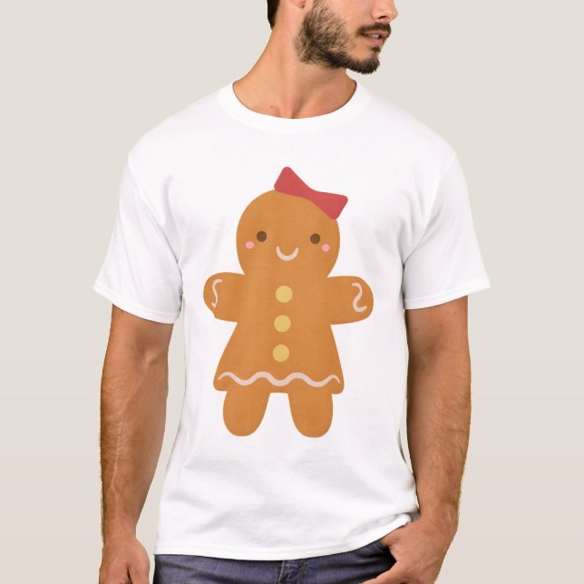 Camiseta Mulher Gingerpão-bonito com Arco (Frente)