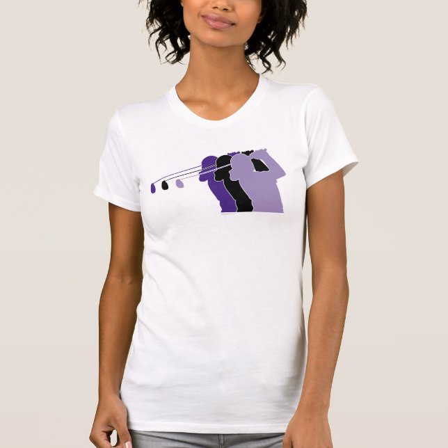 Camiseta Mulher Golfer (Frente)