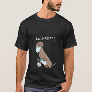 Camiseta Mulher Grande Dane Ew Pessoas Cão