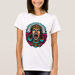 Camiseta mulher guerreira