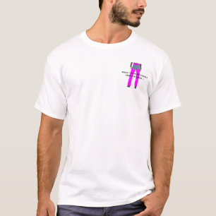 Camiseta Mulher idosa da motocicleta