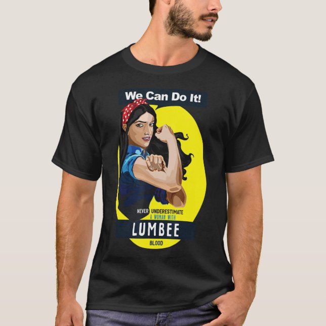 Camiseta Mulher indígena nativa americana nativa jamais com (Frente)