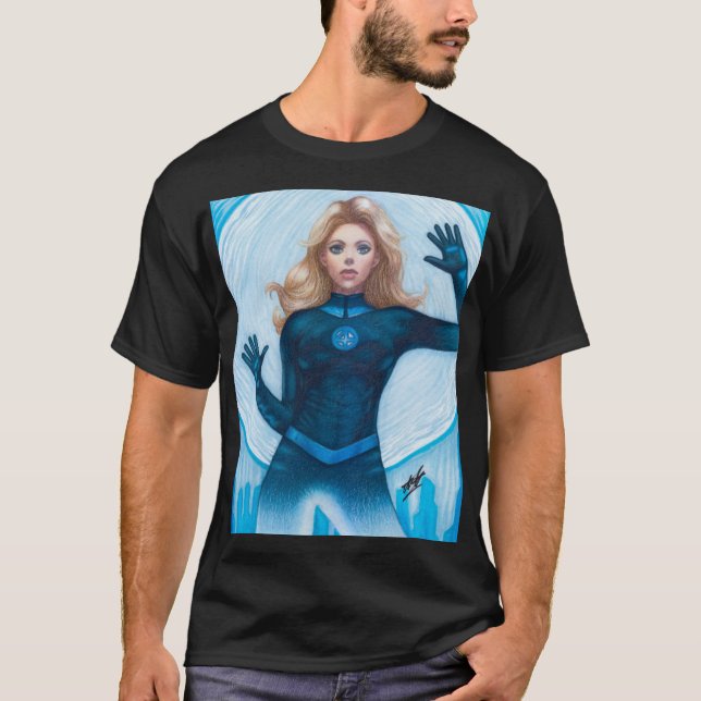 Camiseta Mulher Invisível ~ Susan Storm (Frente)