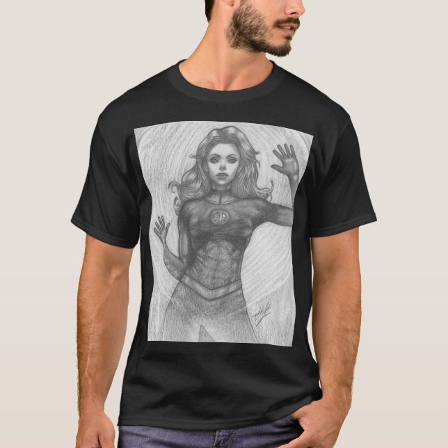 Camiseta Mulher Invisível ~ Susan Storm (Frente)