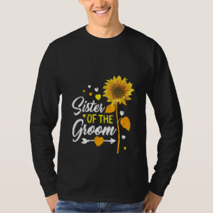 Camiseta Mulher Irmã Do Casamento De Casamento De Casamento