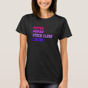 Camiseta Mulher Irmã Irmã Bolsa de Valores