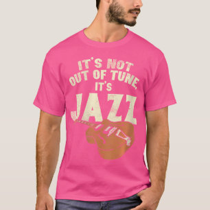 Camiseta Mulher Jazz Música Elétrica Jazz Guitarra E Brass