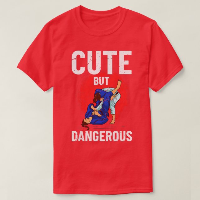 Camiseta Mulher: Jiu Jitsu Combatente BJJ Tr (Frente do Design)