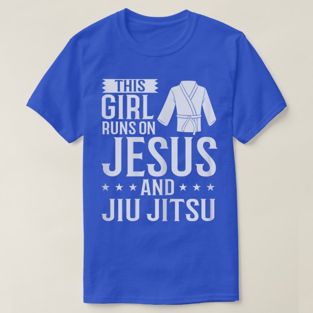 Camiseta Mulher: Jiu Jitsu Combatente BJJ Tr (Frente do Design)