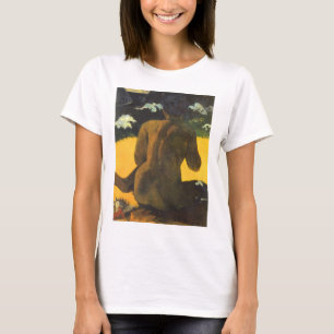 Camiseta Mulher junto ao Mar por Paul Gauguin, Arte Fino An