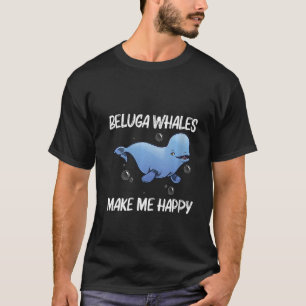 Camiseta Mulher Legal Baleia Beluga Para Homens Baleias Orc