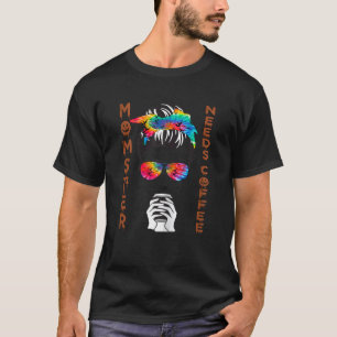 Camiseta Mulher Legal Café Mamãe Precisa De Café Cute