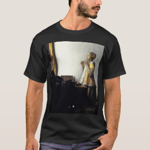 Camiseta Mulher Lendo uma Carta de Johannes Vermeer