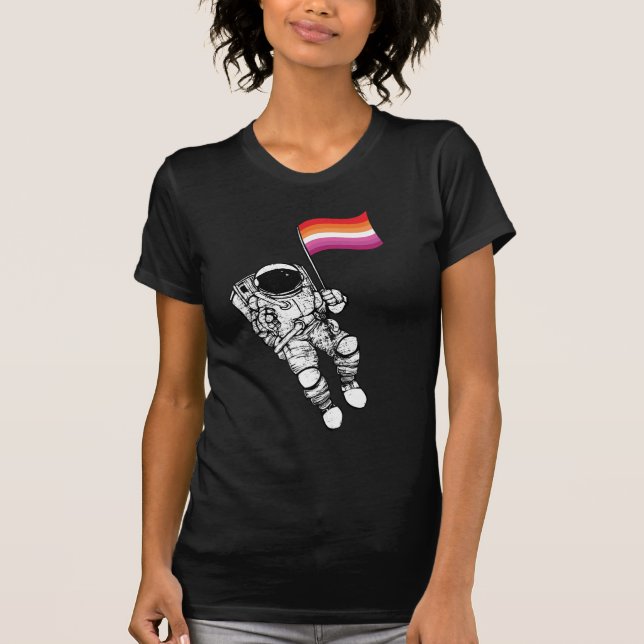 CAMISETA MULHER LUA LÉSBICA (Frente)