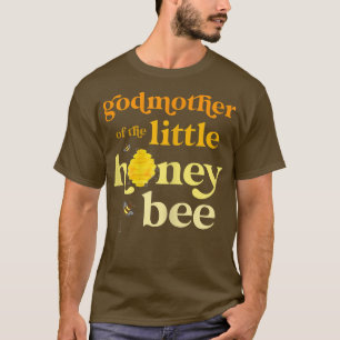 Camiseta Mulher Madrinha do Aniversário de Abelhas Pequenas